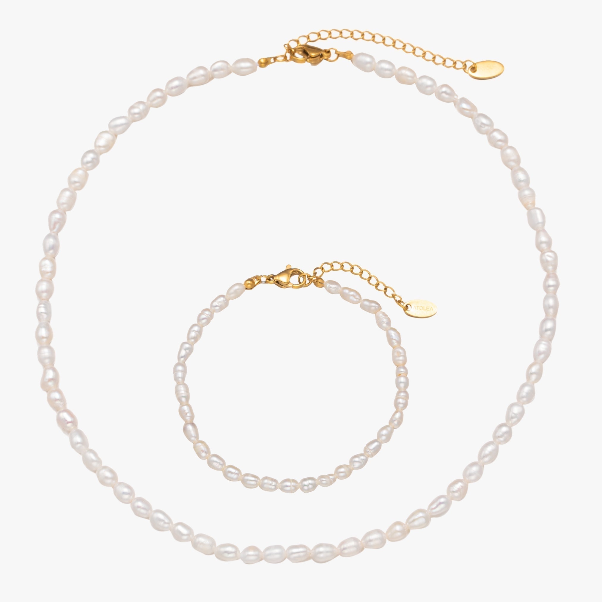 Conjunto de Pérolas de Água Doce