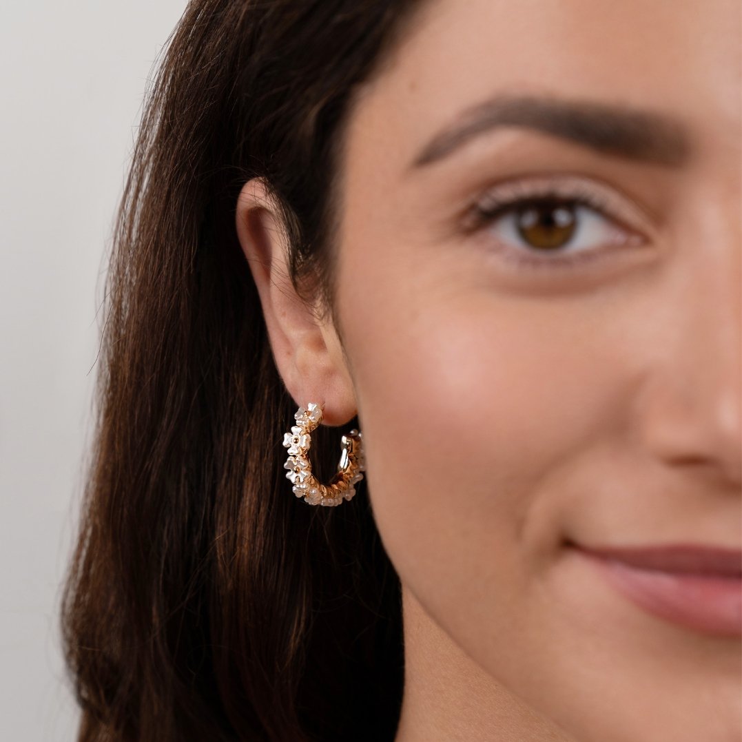 Brincos em Forma de Flor