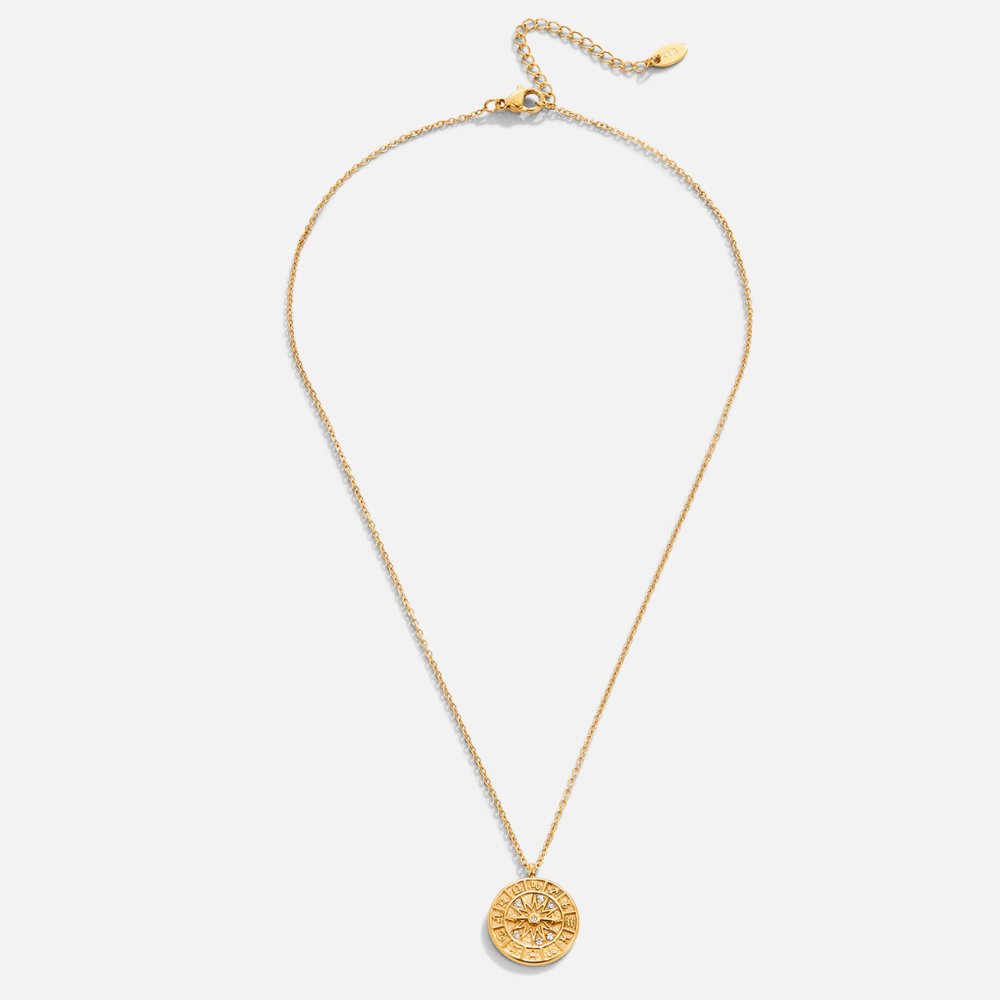 Colar de moeda do zodíaco